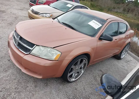 2008 Dodge Avenger Sxt из США, поврежденный, VIN 1B3LC56RX8N185262
